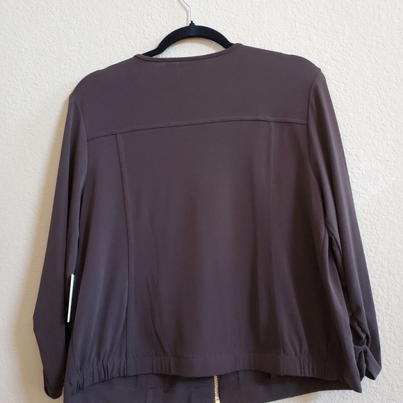 NWT Chico's zip up knit sweater - Picture 5 of 6
